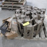 SKID LOADER TRACKS FOR 650 BOBCAT SKID LOADER, extra unused pads