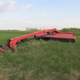 18' GEHL 1824 SWINGER HAYBINE, rubber rollers, good bar, bad gear box, located near Oklee