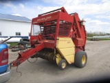 NEW HOLLAND 851 ROUND BALER, hyd. tie