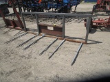 6 FORK BALE CARRIER,  universal mt.