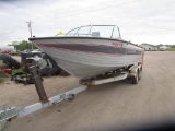 20 1/2' CRESTLINER PHANTOM 205 w/ TANDEM AXLE TRL., Chev., 4.6 V-6 Alpha One, dept finder