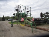 STOLL M800 PRO ROTARY 2 PT RAKE -  3 width positions- will rake 2 - 16' swathes ph. 686-3551