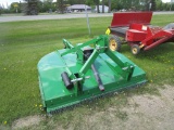 6' JOHN DEERE HX-6 3 PT.  ROTARY MOWER,  exc. cond., manuals & pto in office