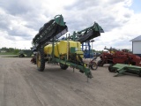 80' SUMMERS ULTIMATE 1000 GAL PULL TYPE SUSPENDED BOOM  SPRAYER, rinse tank, Raven 450  Monitor