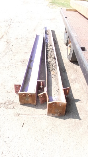 2- I BEAMS  6 1/2'" X 8" X 20' TOTAL FEET