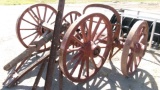 OLD WOOD SPOKE WAGON