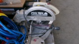 PRO TECH CONTRACTER SERIES MITER SAW & CRAFTSMAN ROUTER w/ bits