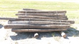 APPROX. 35-7'  WOOD POSTS