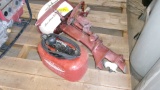 VINTAGE 5 1/2 H.P. JOHNSON SEA HORSE OUTBOARD w/ original fuel tank, ph.