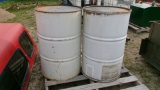 2-55 GALLON BARRELS