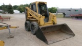 HYDRA MAC 2650 SKID LOADER DIESEL, Cummins, main hyd. belt replaced,  hard rubber tires,