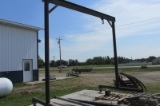 12' x 12'  A  FRAME w / 2 TON CHAIN HOIST, on casters