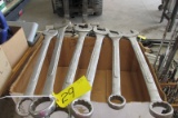 6-LARGE COMBINATION WRENCHES,  1 3/8