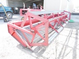 20' MASSEY FERGUSON 655 HYDRO S.P.  SWATHER, batt reel, shedded, runs good, located at Argyle,