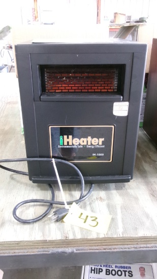 USED QUARTZ INFRARED  I HEATER IH 1000