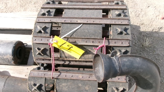 VINTAGE SNOW CAT TRACK, MUFFLERS & PARTS