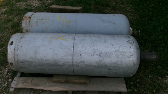 2-100# PROPANE TANKS