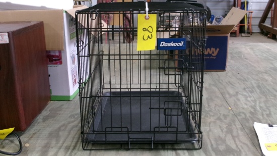 DOSKOCEL 18" X 18" X 24" DOG CAGE