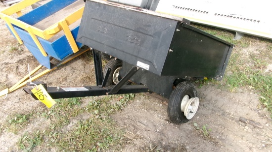 30" X 40" STEEL GARDEN CART,  both tires need inflation