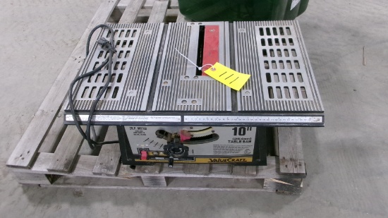VALUE CRAFT 10" 2 H.P. BENCH TABLE SAW