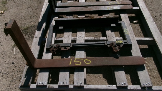 1-42" X 4" PALLET FORK & FORK LIFT MOUNTING BRACKET