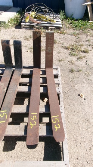 2-4" X 42" PALLET FORKS