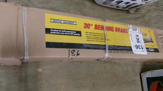 UNUSED 30" BENDING BRAKE