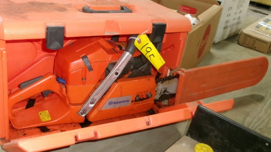 HUSQUVARNA 365 20" CHAIN SAW, hasn't run lately