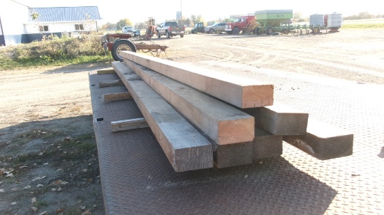 7- 4" X 6" X 16' FIR 4 X 6 S