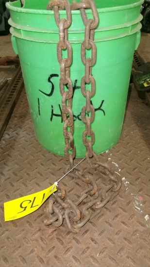 54' OF 3/8" CHAIN w/ one hook