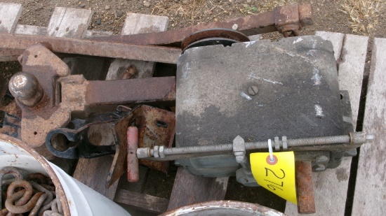 EQUALIZER HITCH & PULLEY DRIVEN GEAR REDUCTION