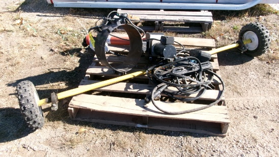 SWINGER AUGER HOPPER WALKER, 3 remotes