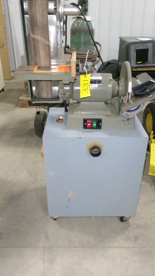 GRIZZILY BELT SANDER /  DISC GRINDER, manual