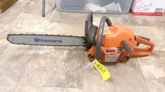 HUSQVQRNA 357 XP CHAIN SAW w/20" bar, carbide chain, ready to cut
