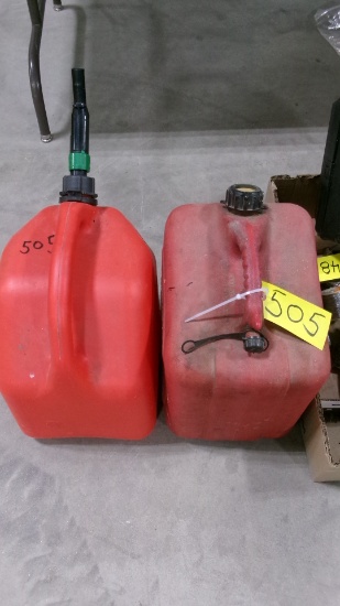 2-5 GALLON FUEL JUGS