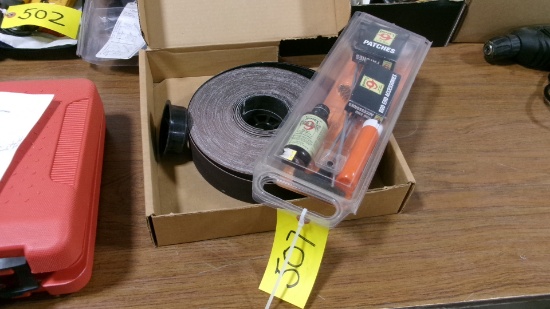 SANDING ROLL FOR 18" X 36" DELTA DRUM SANDER & GUN CLEANING KIT