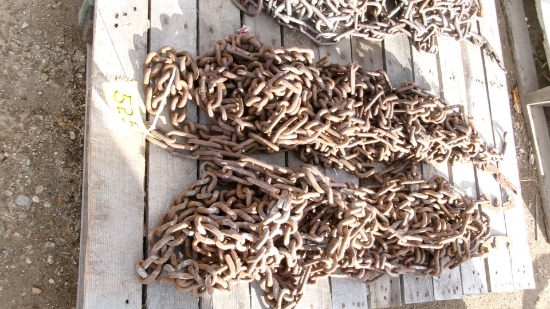 24" X 130" TRACTOR CHAINS, ladder pattern