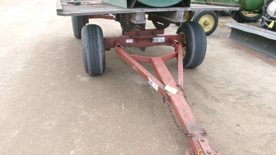 8' x 13' HAY RACK, Demco wagon, 11L x 15" rubber