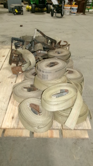 PALLET OF 27' RACHET STRAPS