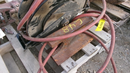 3/8" AIR HOSE & REEL,   14" RAIL ANVIL