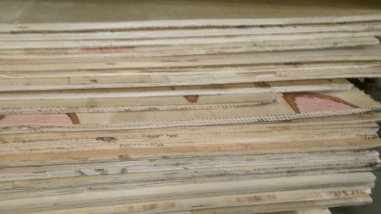 25-48" X 88" 1/4" PLYWOOD