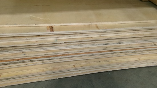 25-48" X 88" 1/4" PLYWOOD