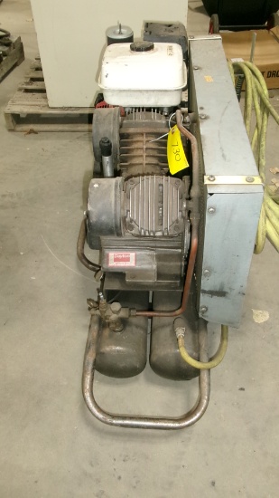 DAYTON PORTABLE  HONDA POWERED AIR COMPRESSOR-OK