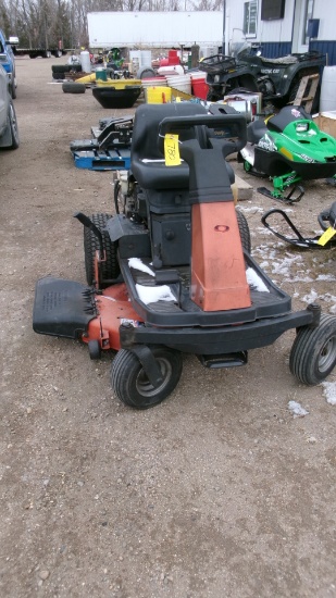 38" SIMPLICITY 0 TURN MOWER, 13 H.P. Kohler, new blades