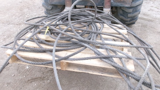 LARGE COIL OF 3/4" CABLE