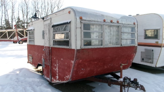 12' CAMPER FISH HOUSE CONVERSION, 6 HOLE