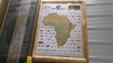 2- PRINTS: GREAT GAME FIELD & RESERVES OF AFRICA;     AFRICAN PRINT