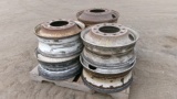 7- STEEL 22.5 PILOT RIMS