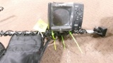 HUMMING BIRD 597 ziHD CHART PLOTTER FLASHER, WINTER TRANSDUCCER