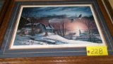 THE SHARIING SEASON, Hand signed open edition, Terry Redlin